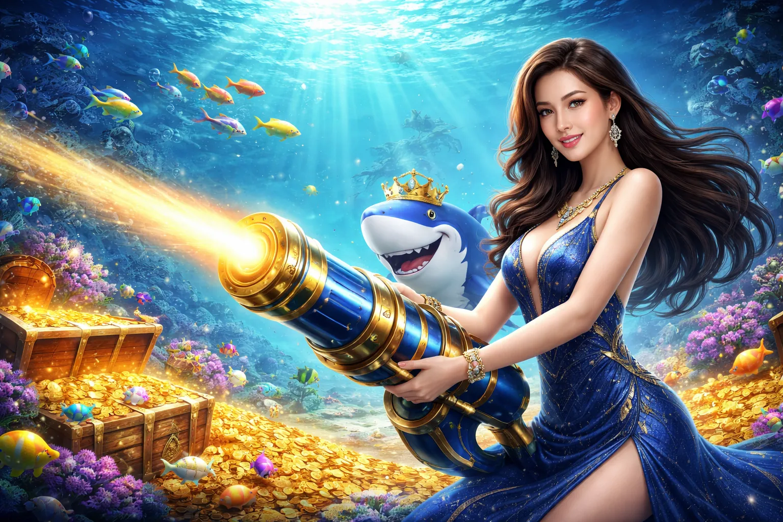 Hình ảnh chính của trò chơi bắn cá goo88d